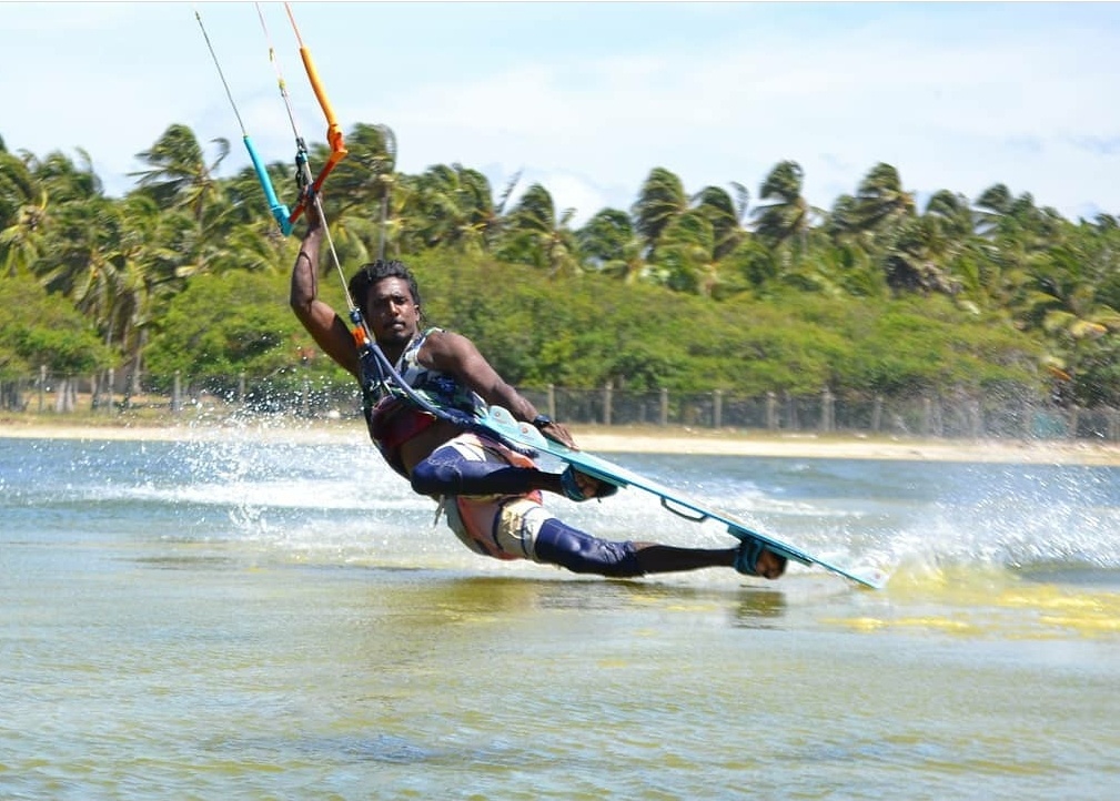 Nalin, Christian Kitesurfers Sri Lanka